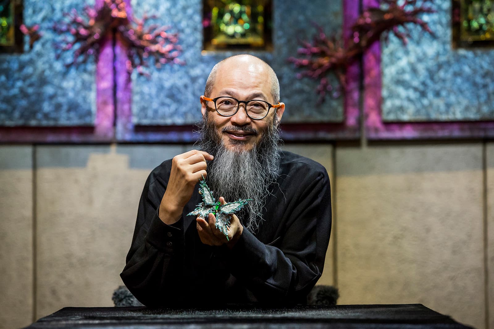  Chan is a world-renowned jeweller who is also deeply immersed in spiritual practices
