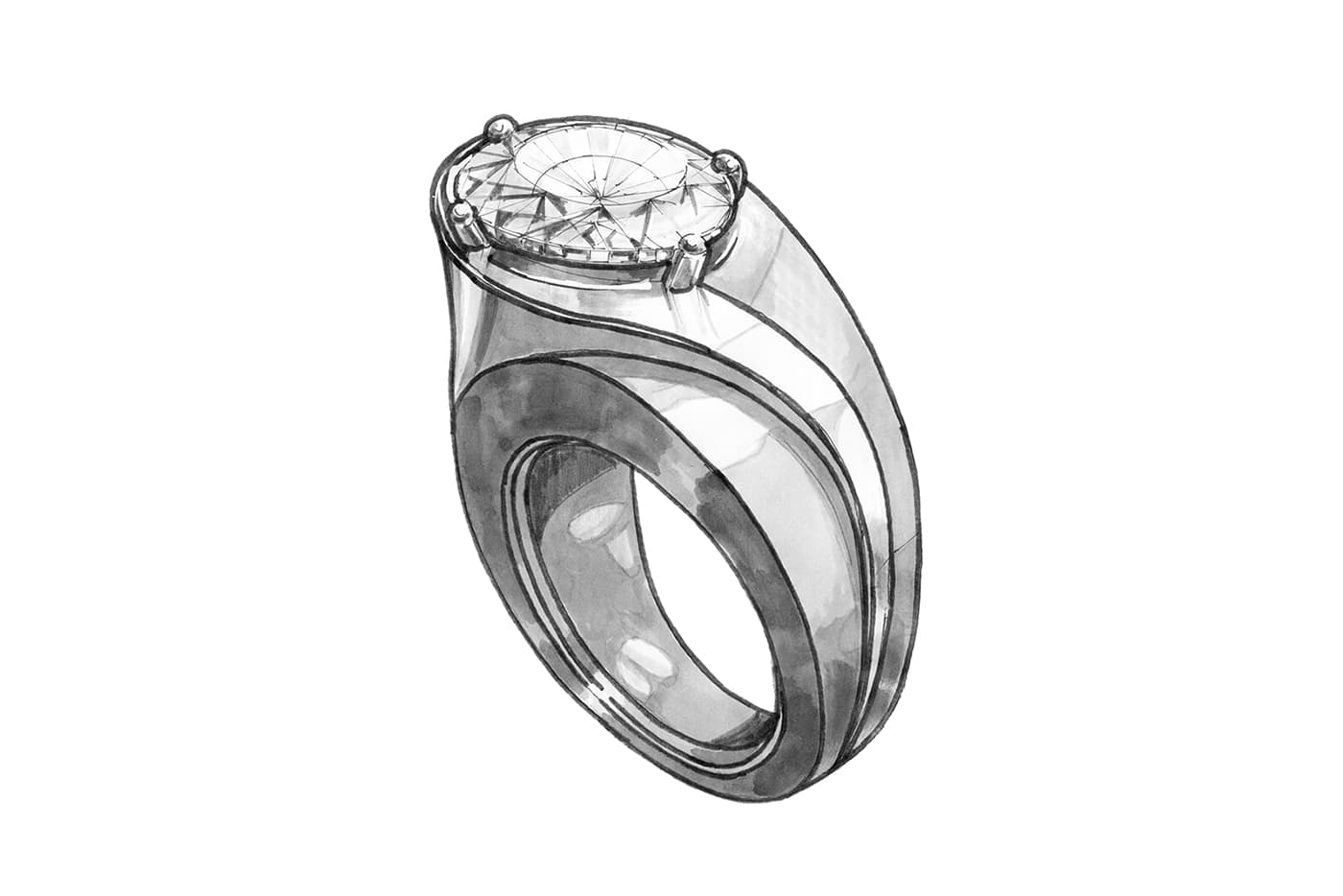  Philippe's work is always inspired by the gems