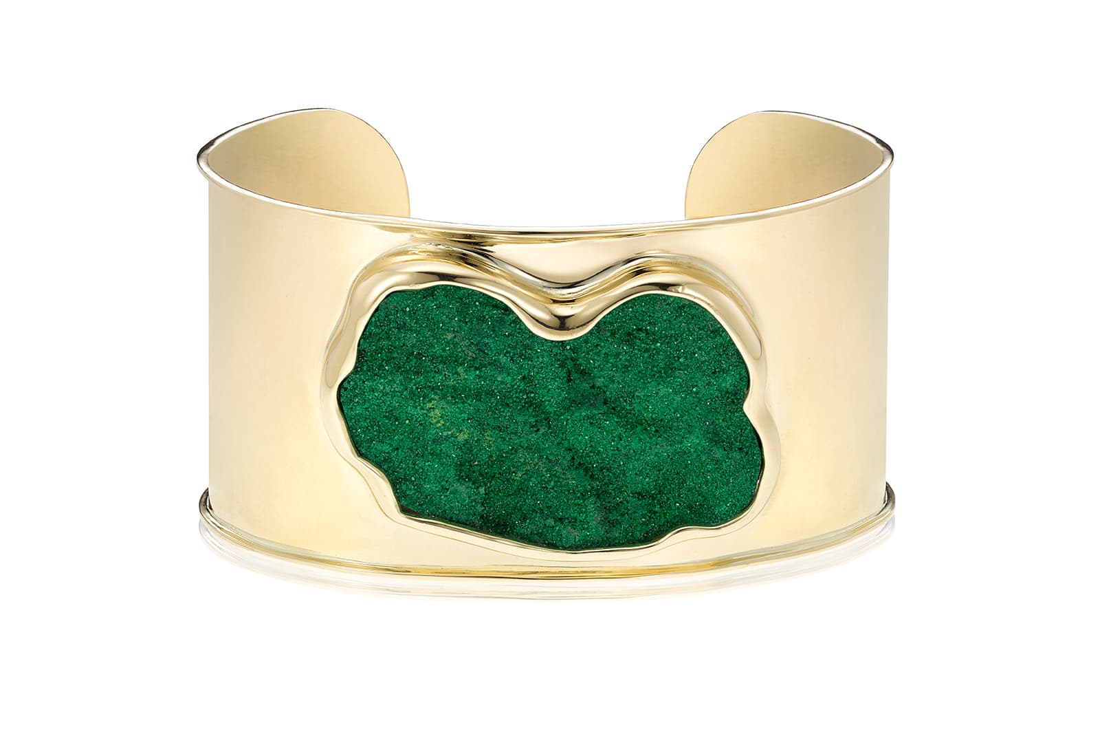 Kimberly McDonald Uvarovite garnet cuff