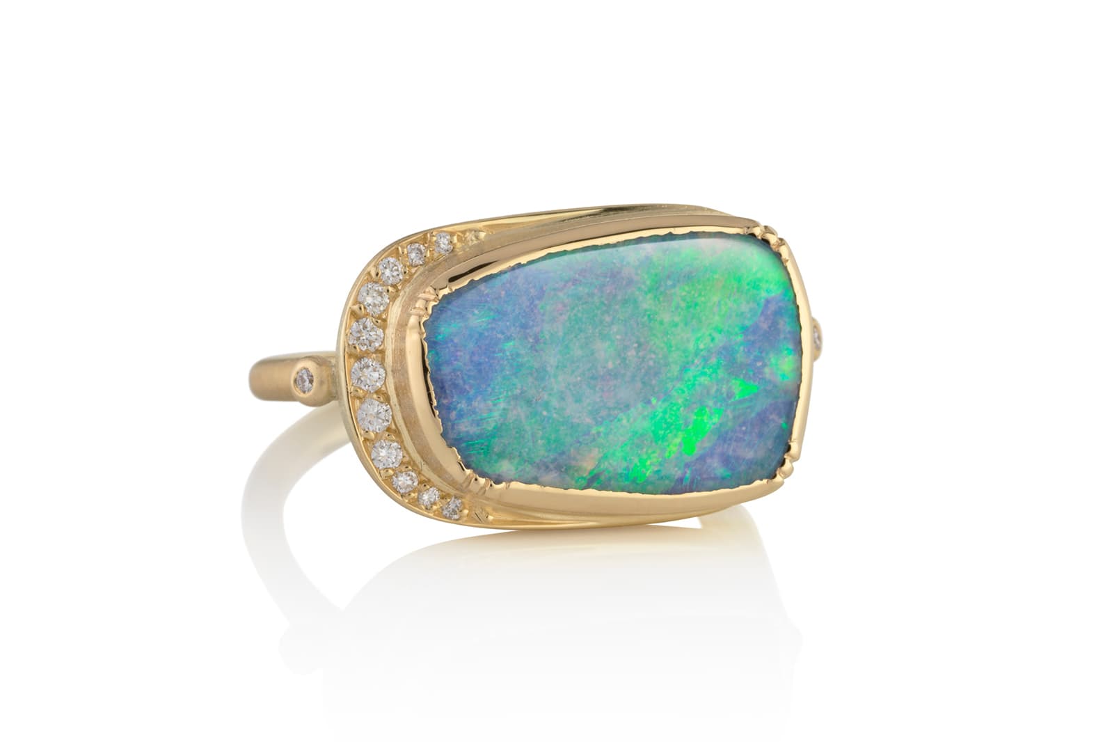  Brooke Gregson opal and diamond ring