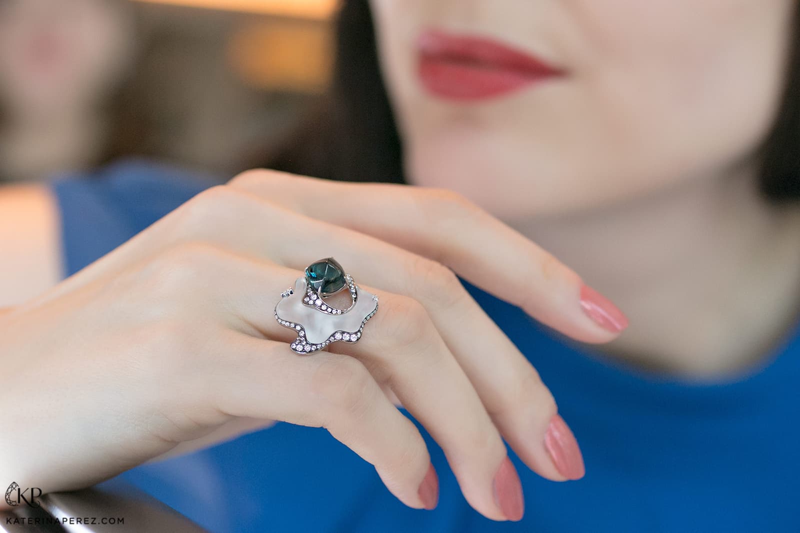 One of the lines in Simone Ng's Bombshell collection was inspired by our very own Katerina Perez