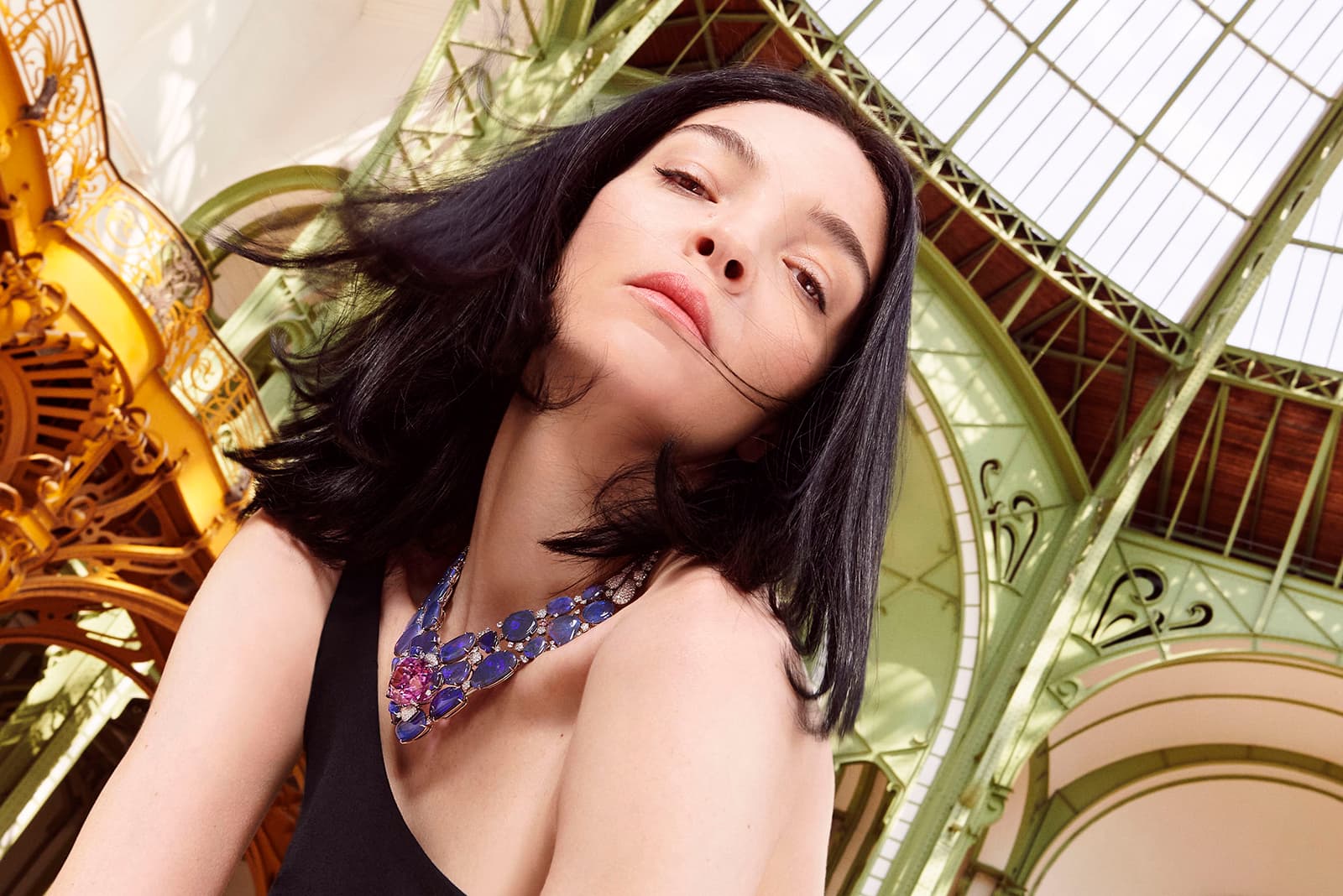 The superb Hemis necklace from Cartier's new [SUR]NATUREL high jewellery collection