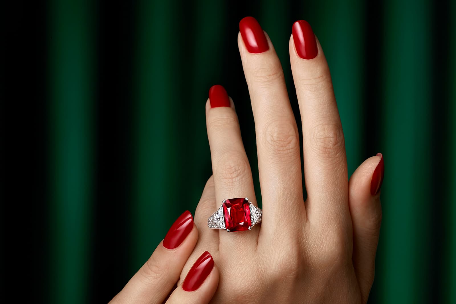 The Graff Ruby displays a unique combination of characteristics – old mine Burmese origin, weight, purity, clarity and colour – that together account for its importance
