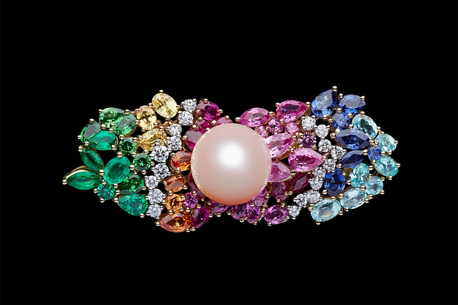Tie & DIOR high jewellery brooch