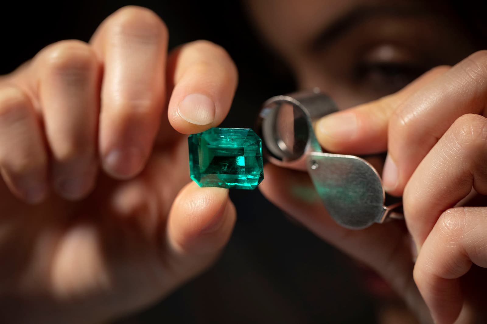  Each emerald pulses with life