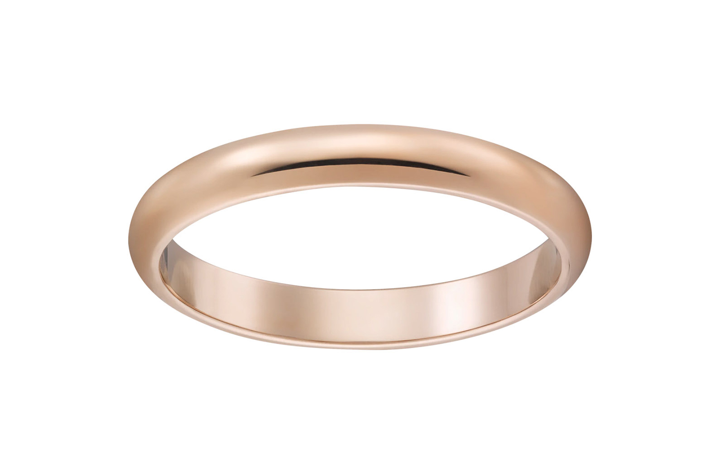  Cartier 1995 wedding band in 18 carat rose gold
