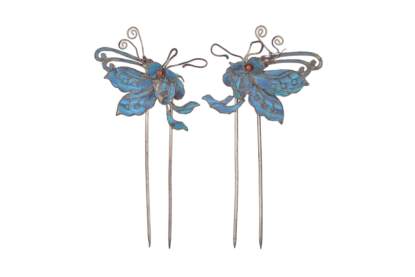  Kingfisher feather jewels are known in China as tian-tsui