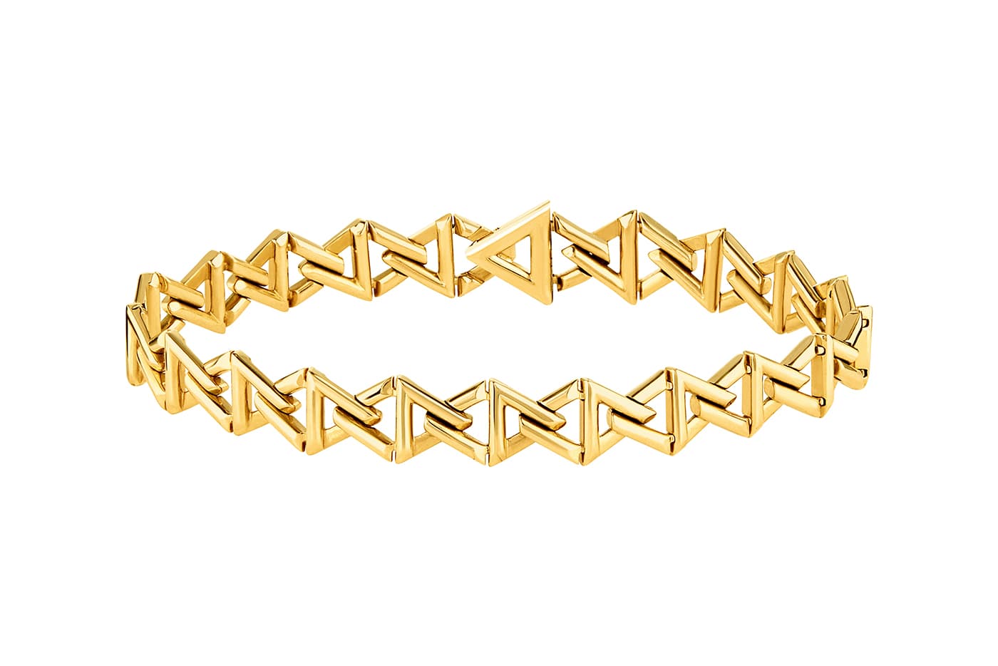  The intertwined letters have been used to create the first LV-branded chain 