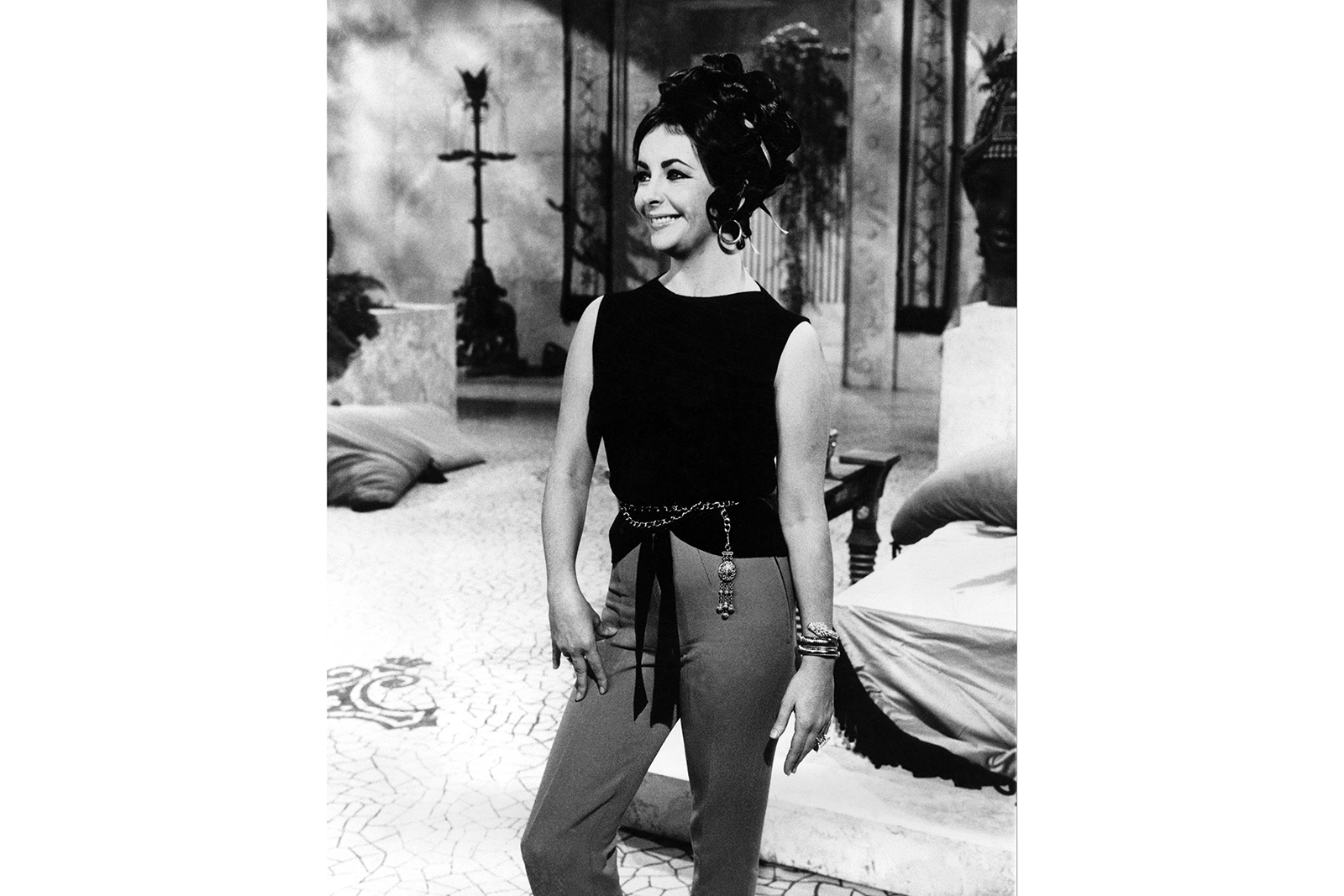  When she wore it on the set of the film Cleopatra in 1962, the now-iconic design became known the world over