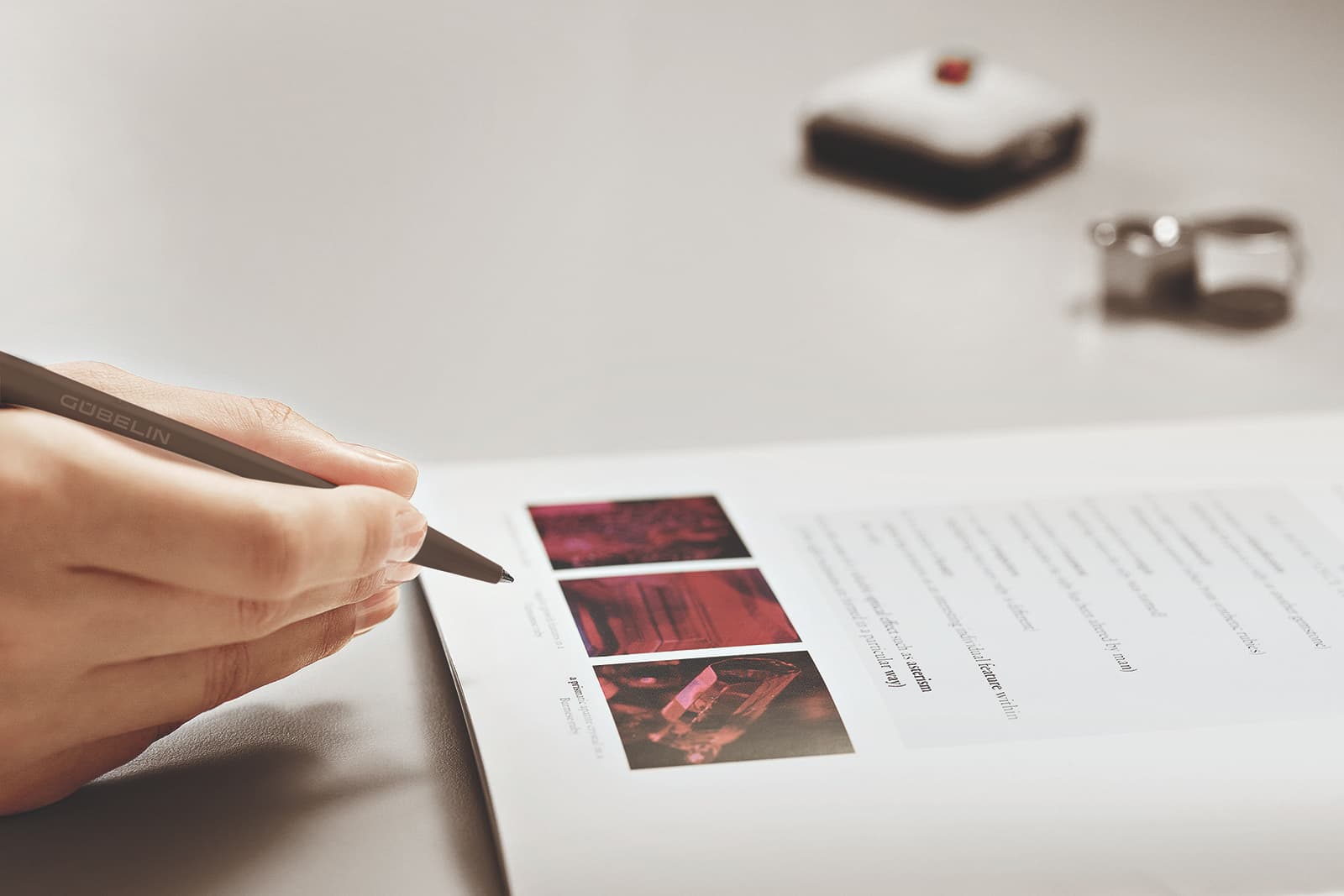  Course material from the Gübelin Academy