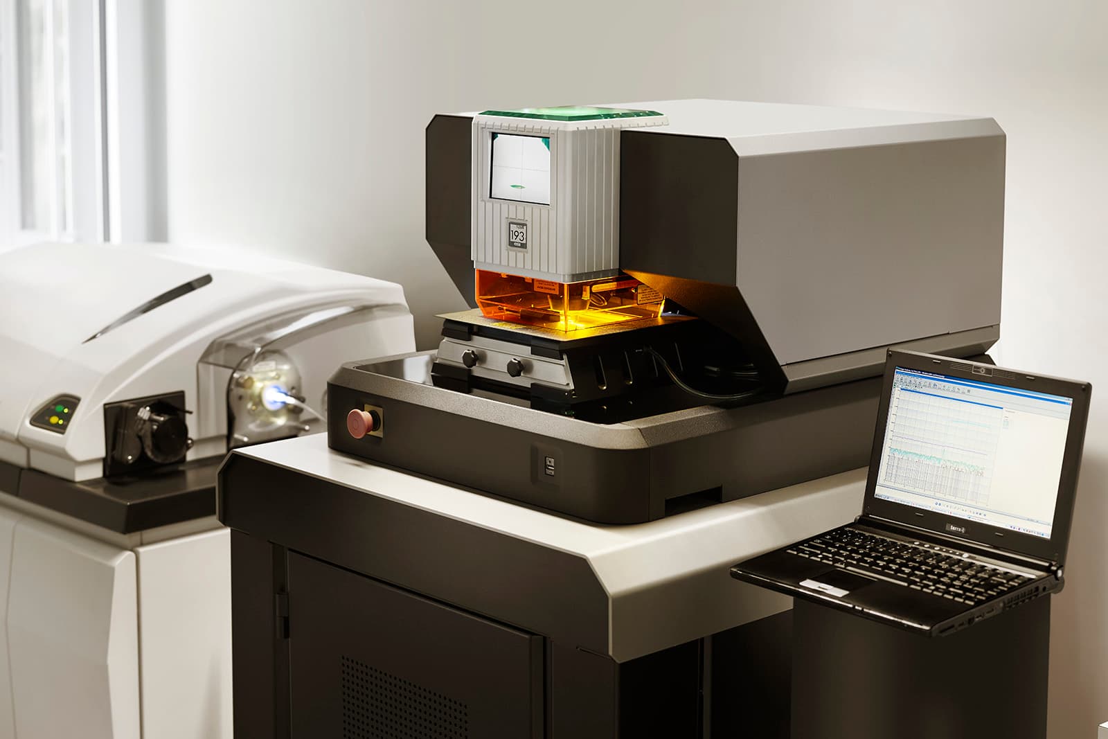 Laser-Ablation ICPMS (LA-ICPMS) technology is used to determine the trace element pattern of gemstones