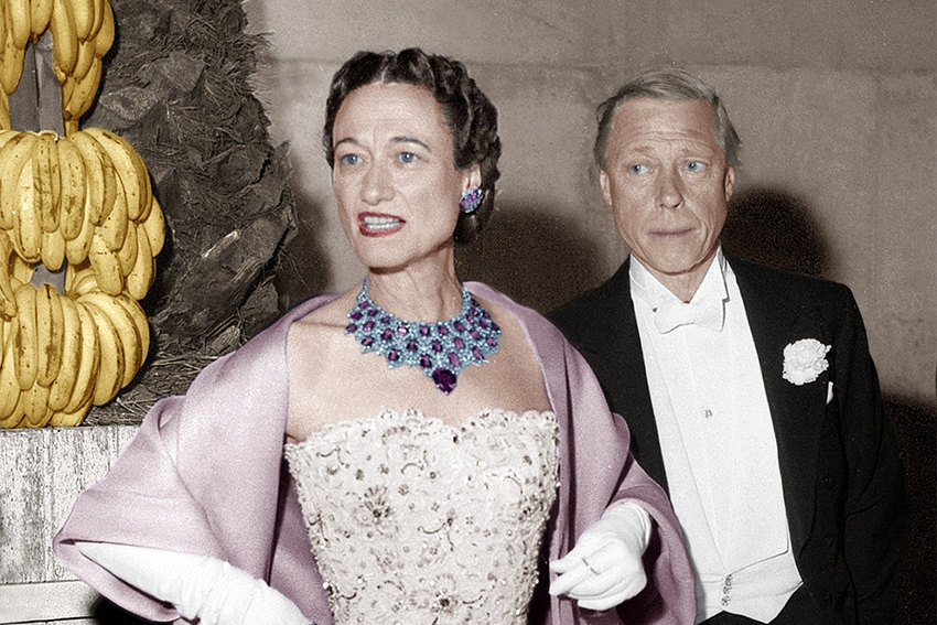  The most famous of Wallis Simpson's jewels: the Windsor Amethyst and Turquoise Suite