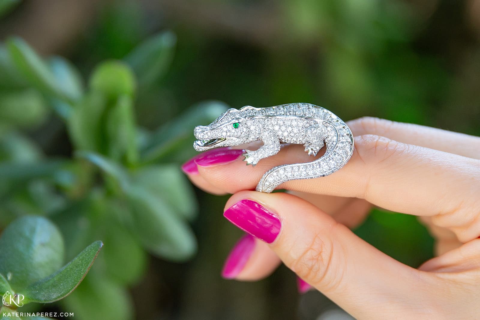  The Cartier crocodile ring is in the style of the Mexican actress Maria Felix’s iconic crocodile necklace 