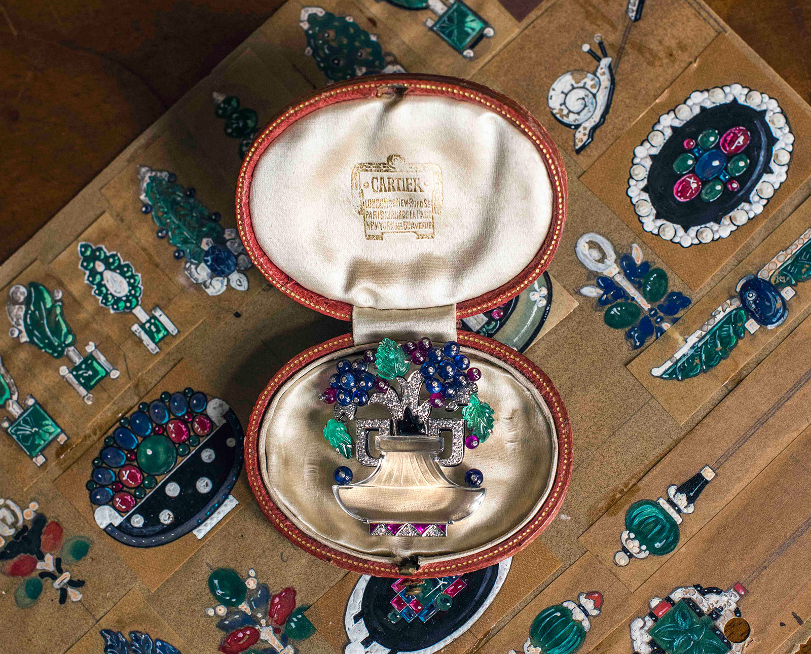Inspired by the adventures in India of Jacques Cartier, Cartier’s legendary Tutti Frutti jewels were created in the 1920s