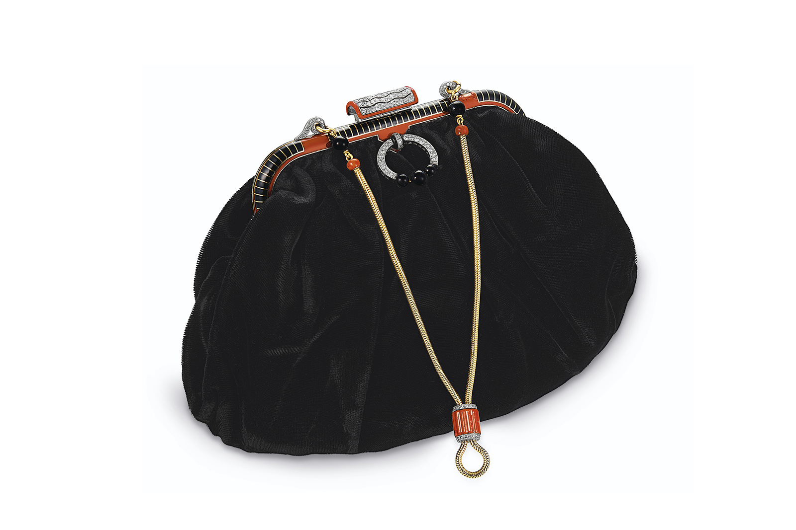  Jewelled Art Deco evening bag by Cartier, circa 1930. Courtesy of Christie's  