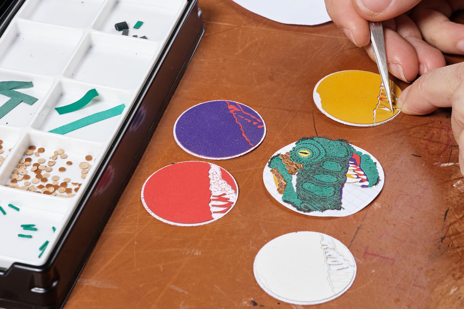  It is the third time that Shirley's artwork has appeared on an Hermès timepiece