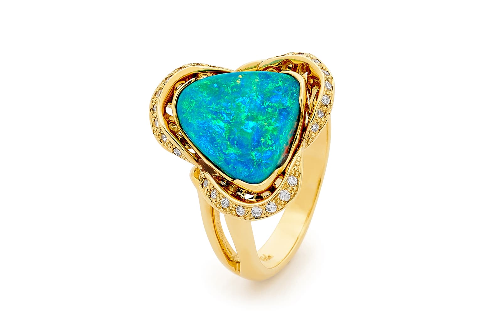  The Blue Symphony ring - the third jewel in the suite