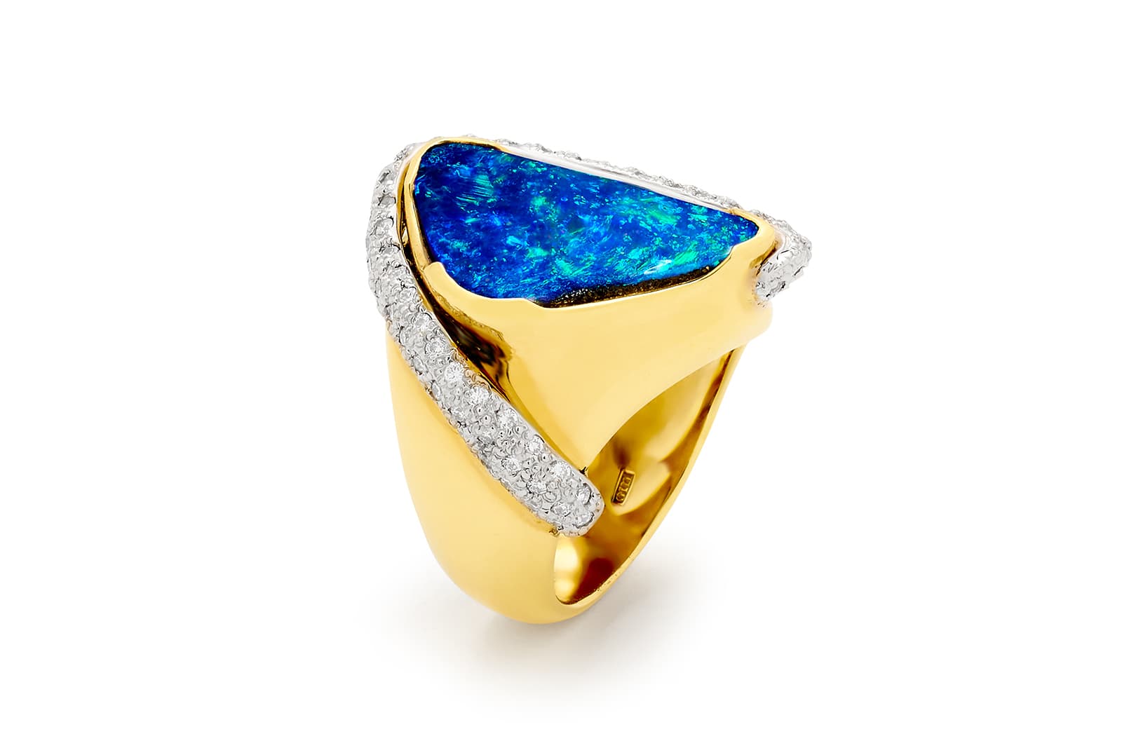  Opal Minded Ta Prohm Boulder opal ring. The suite celebrates ancient wisdom and marvellous creativity