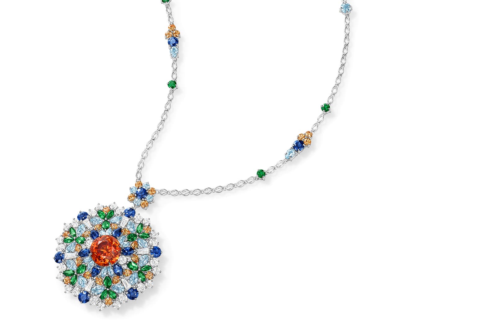  Harry Winston Kaleidoscope spessartine pendant