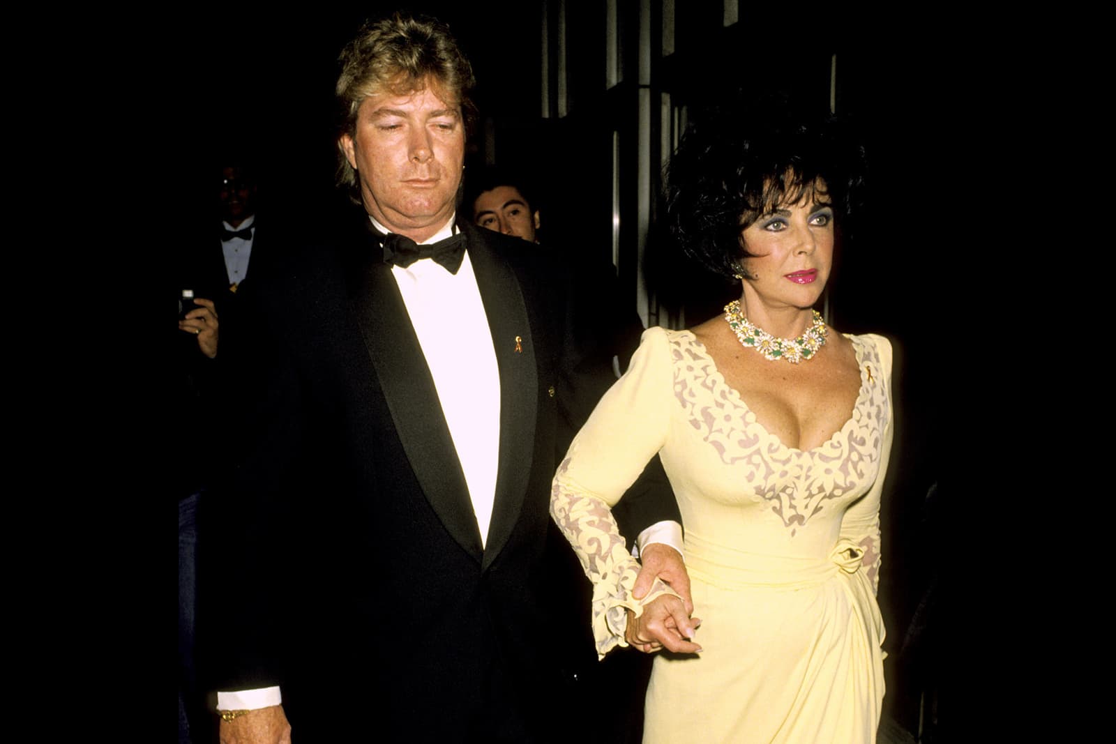 Elizabeth Taylor and Larry Fortensky met at the Betty Ford rehab center in 1988 
