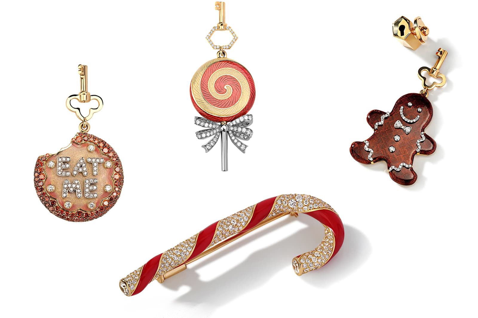  Charms in the Sweets collection by Liza Borzaya are perfect for Christmas 