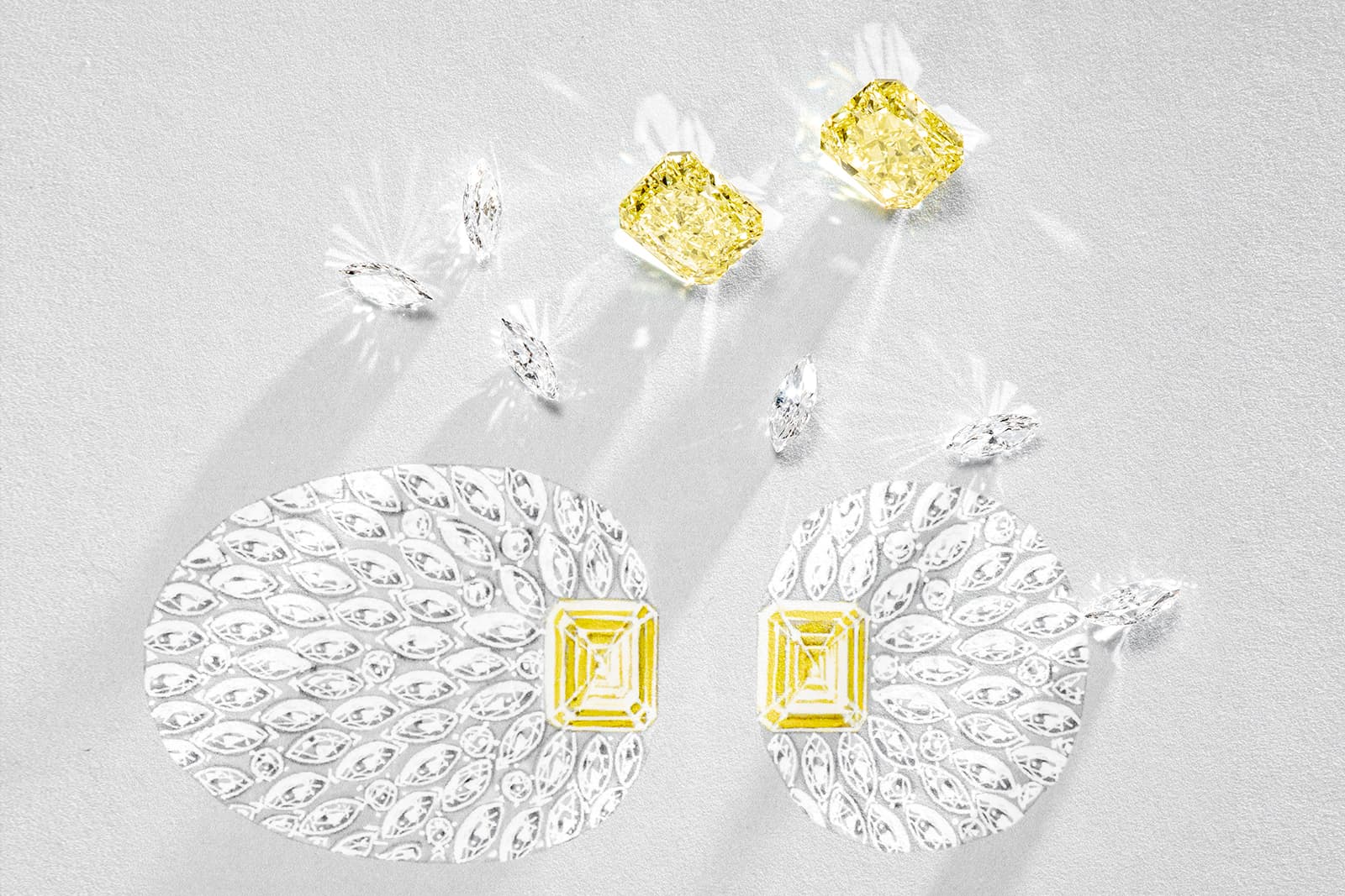  The Piaget Wings of Light jewellery watch was inspired by a bird's feathery plumage