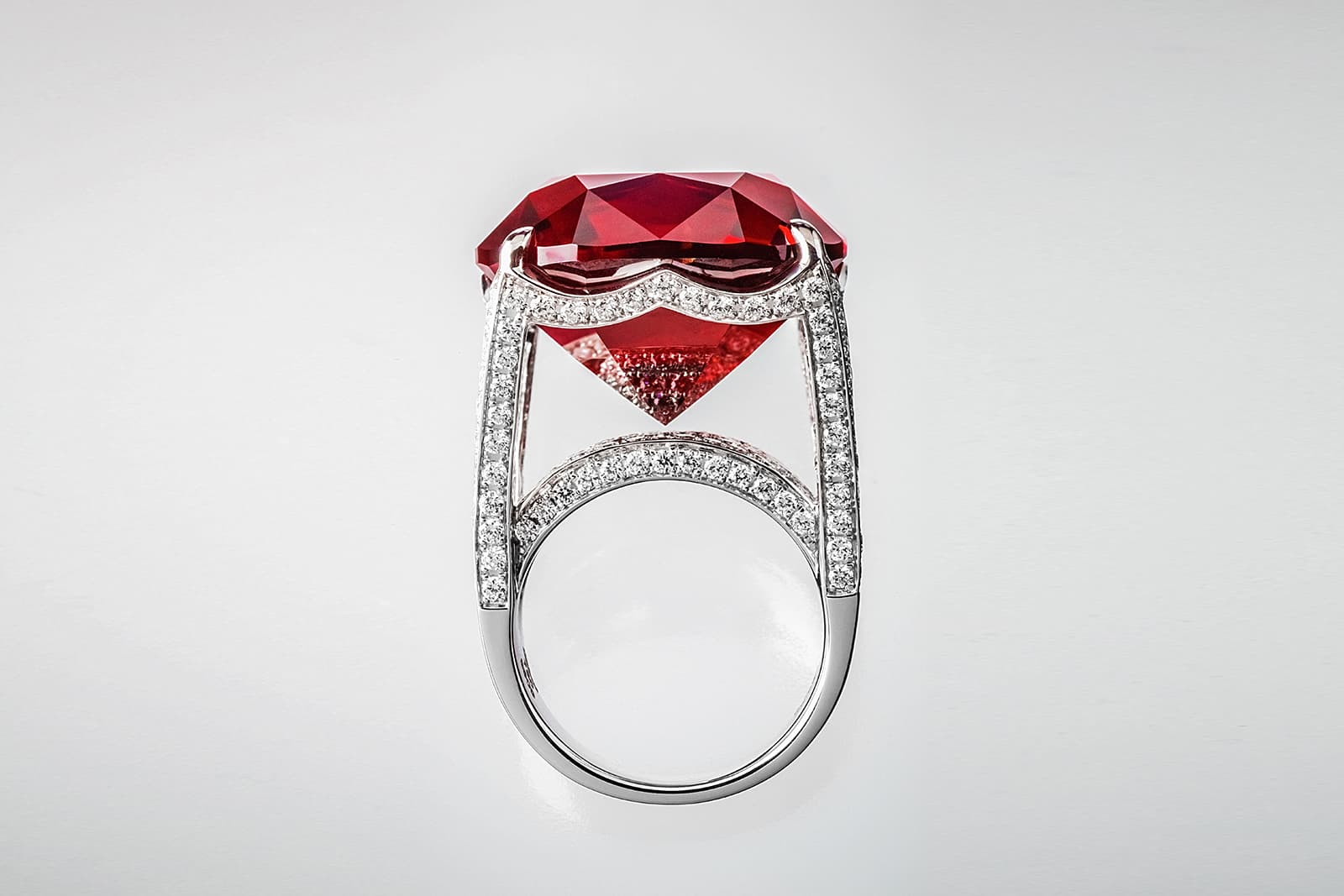  Alexander Laut tourmaline and diamond ring 