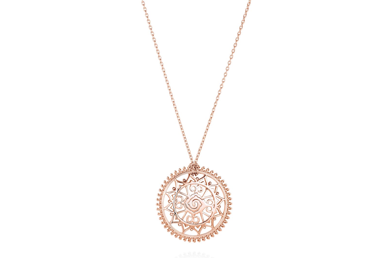  JRS by Julien Riad Sahyoun Sulun pendant in rose gold 
