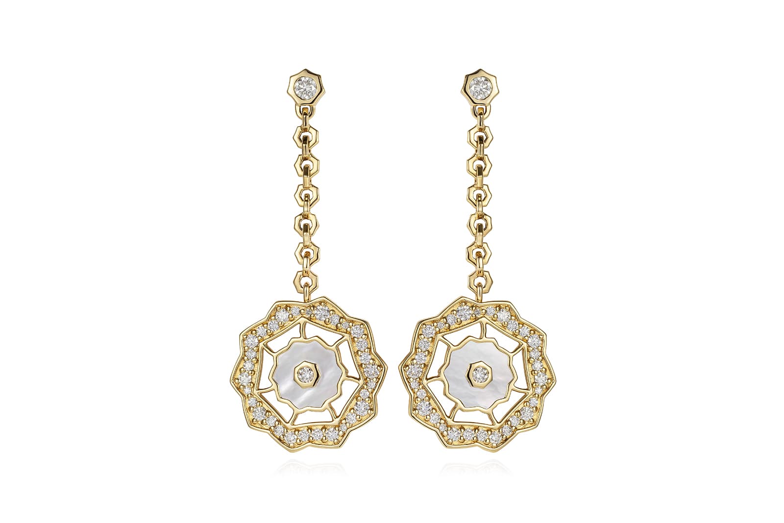  JRS by Julien Riad Sahyoun Sun earrings 