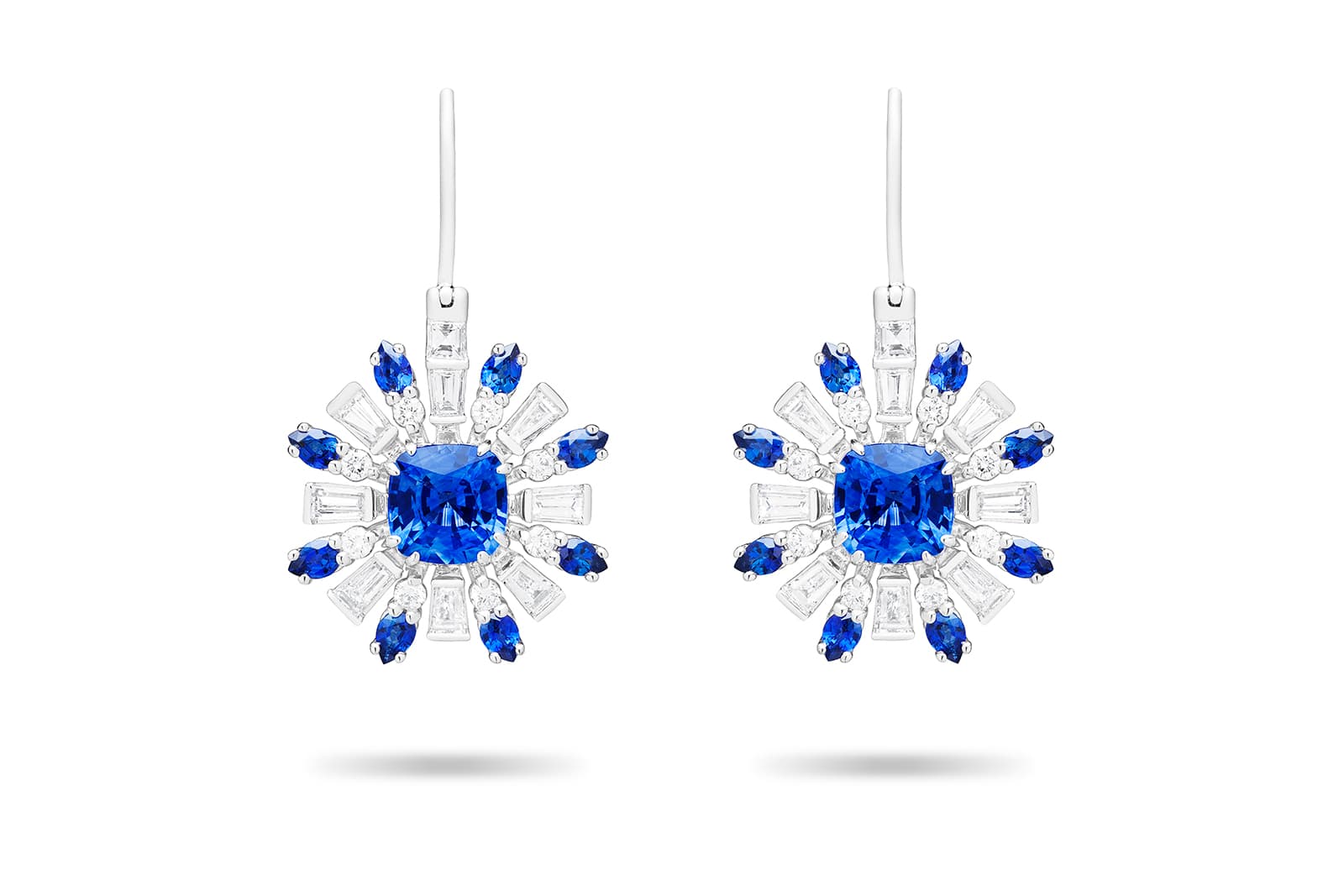  Paul Morelli diamond and sapphire earrings 