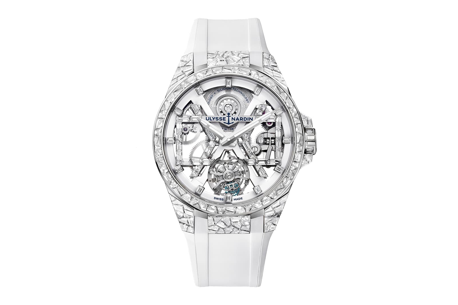  The Ulysse Nardin Sparkling Blast High Jewellery timepiece contains 13 carats of diamonds