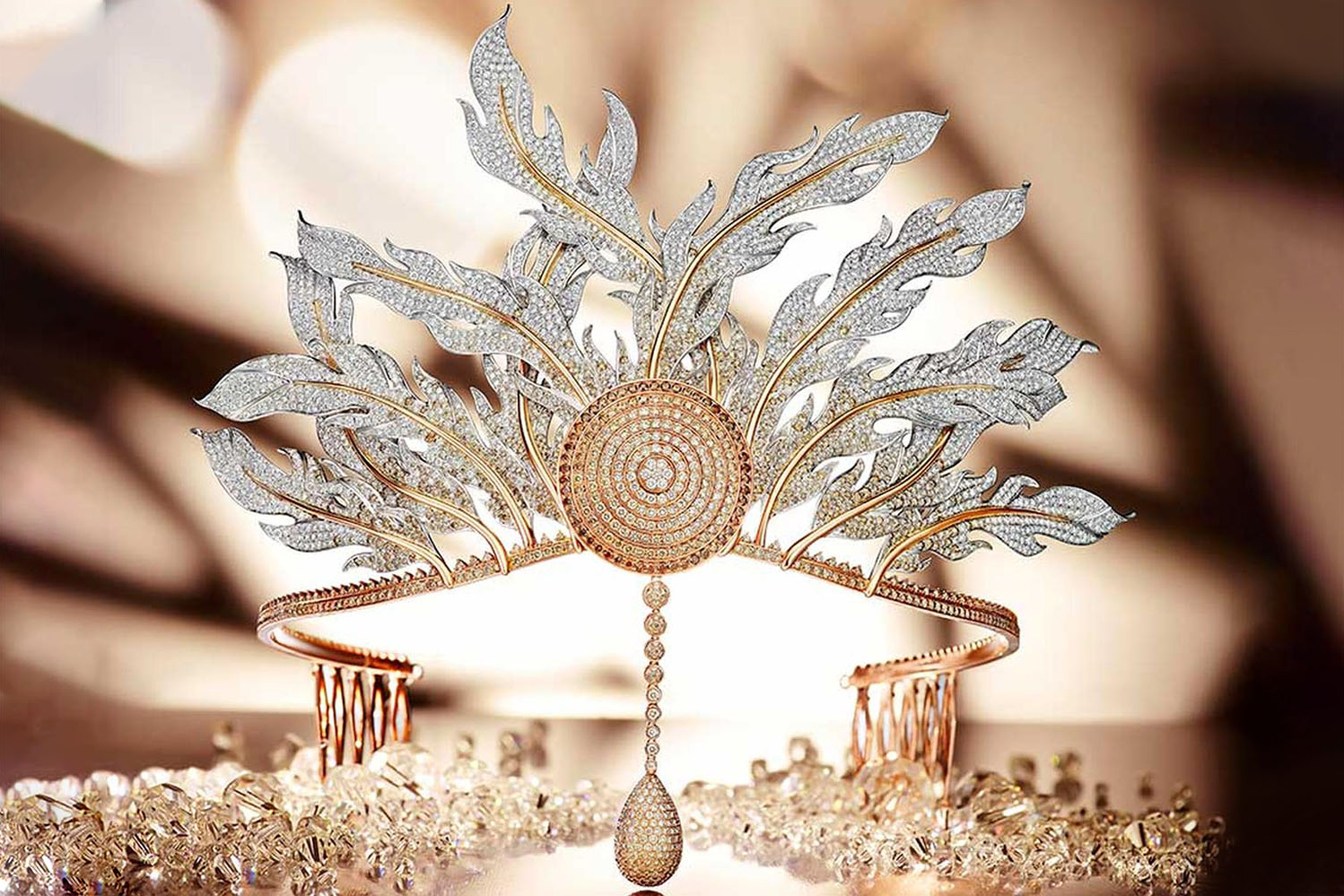  Nature's Glow tiara by Rio Tinto and Chow Tai Fook