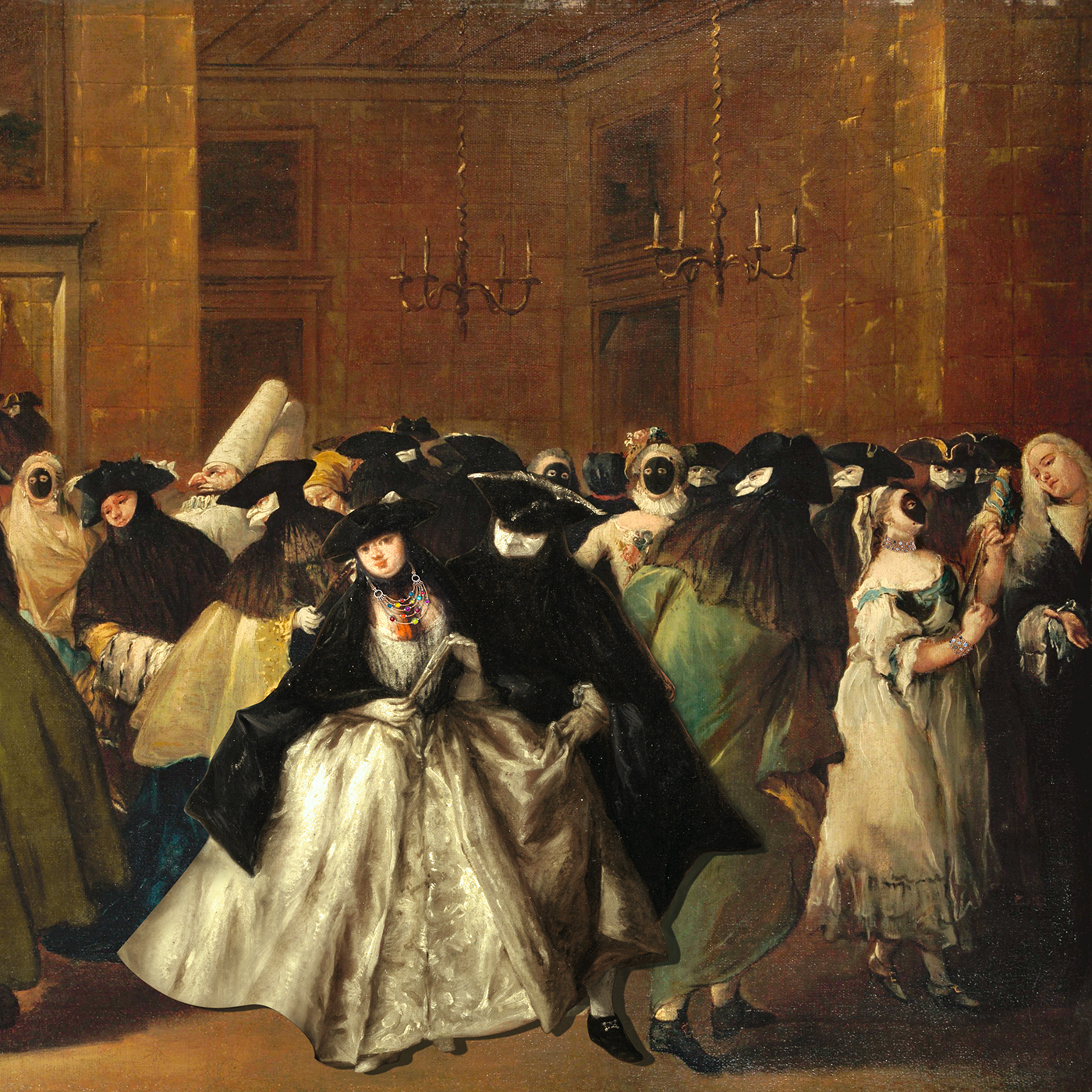 Pietro Longhi and Francesco Guardi, Il Ridotto // Pomellato