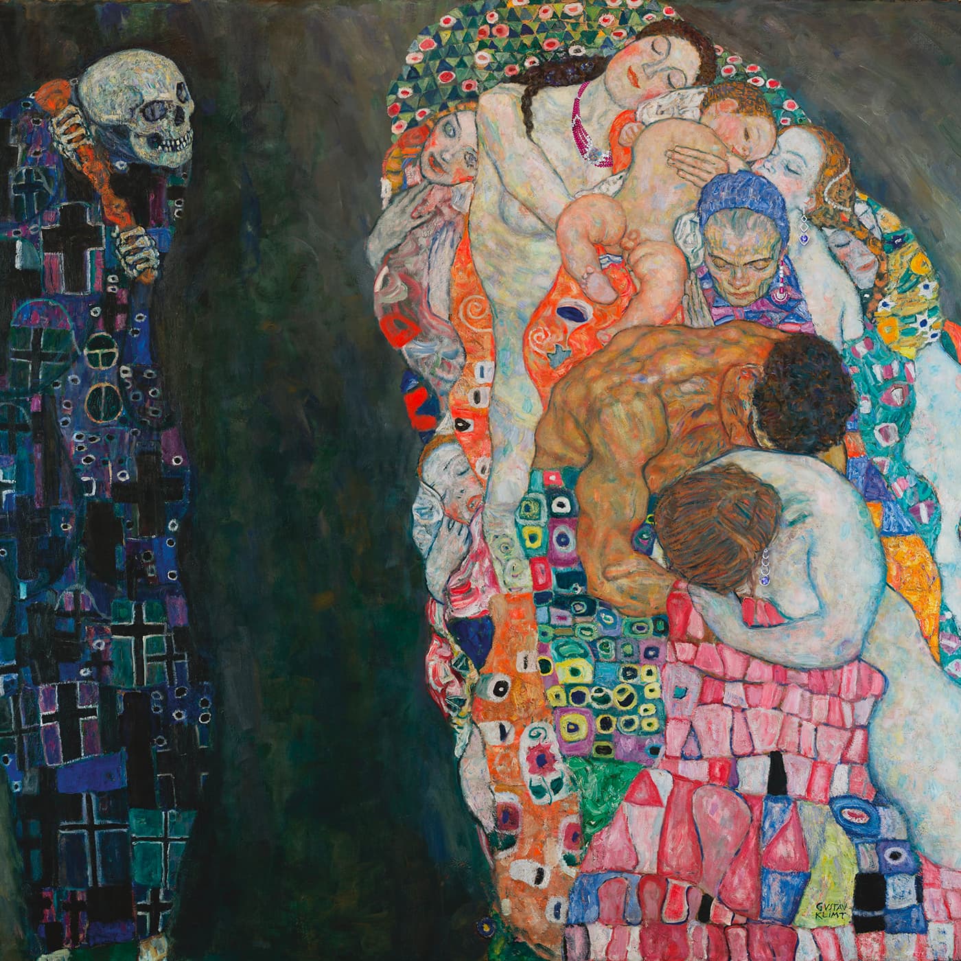 Gustav Kilmt, Death and Life // Adler Joailliers