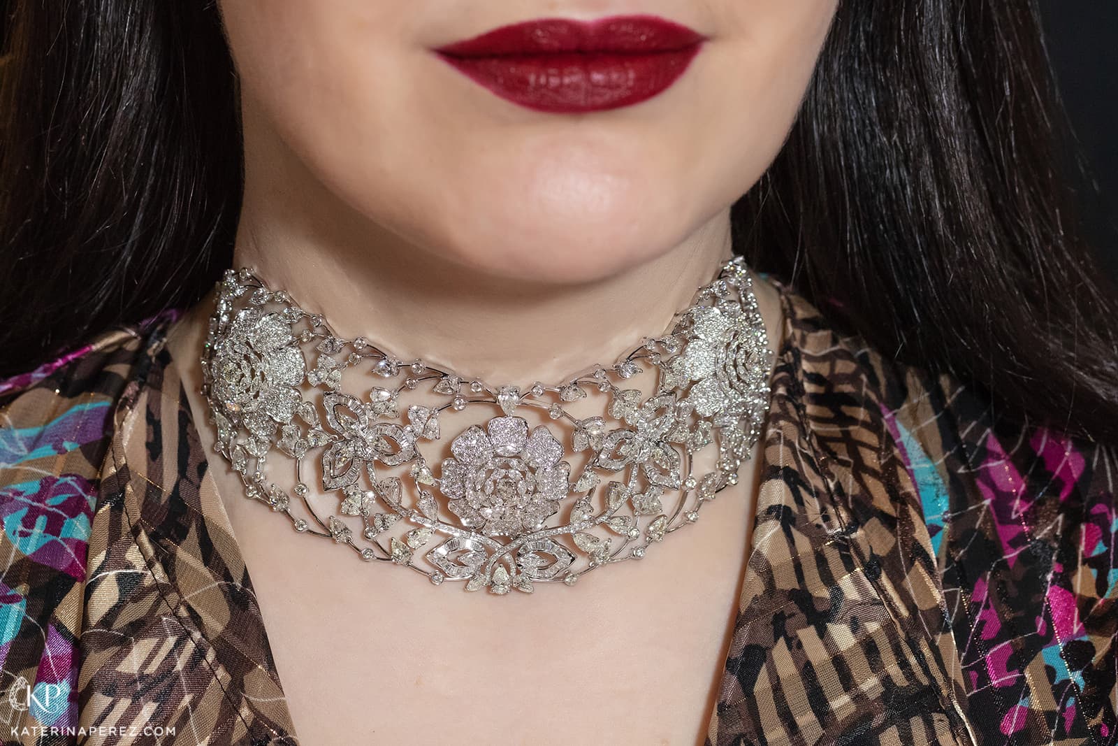  A diamond-set choker by Jaipur Gems