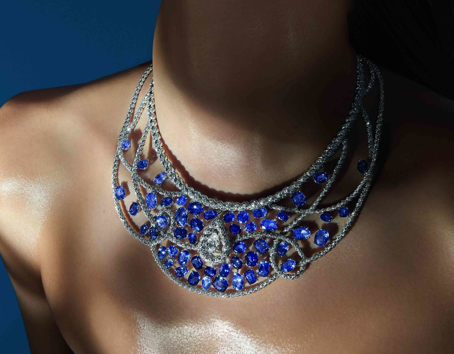  A Chanel High Jewellery necklace from the 2017 Flying Cloud collection, which drew inspiration from nautical themes