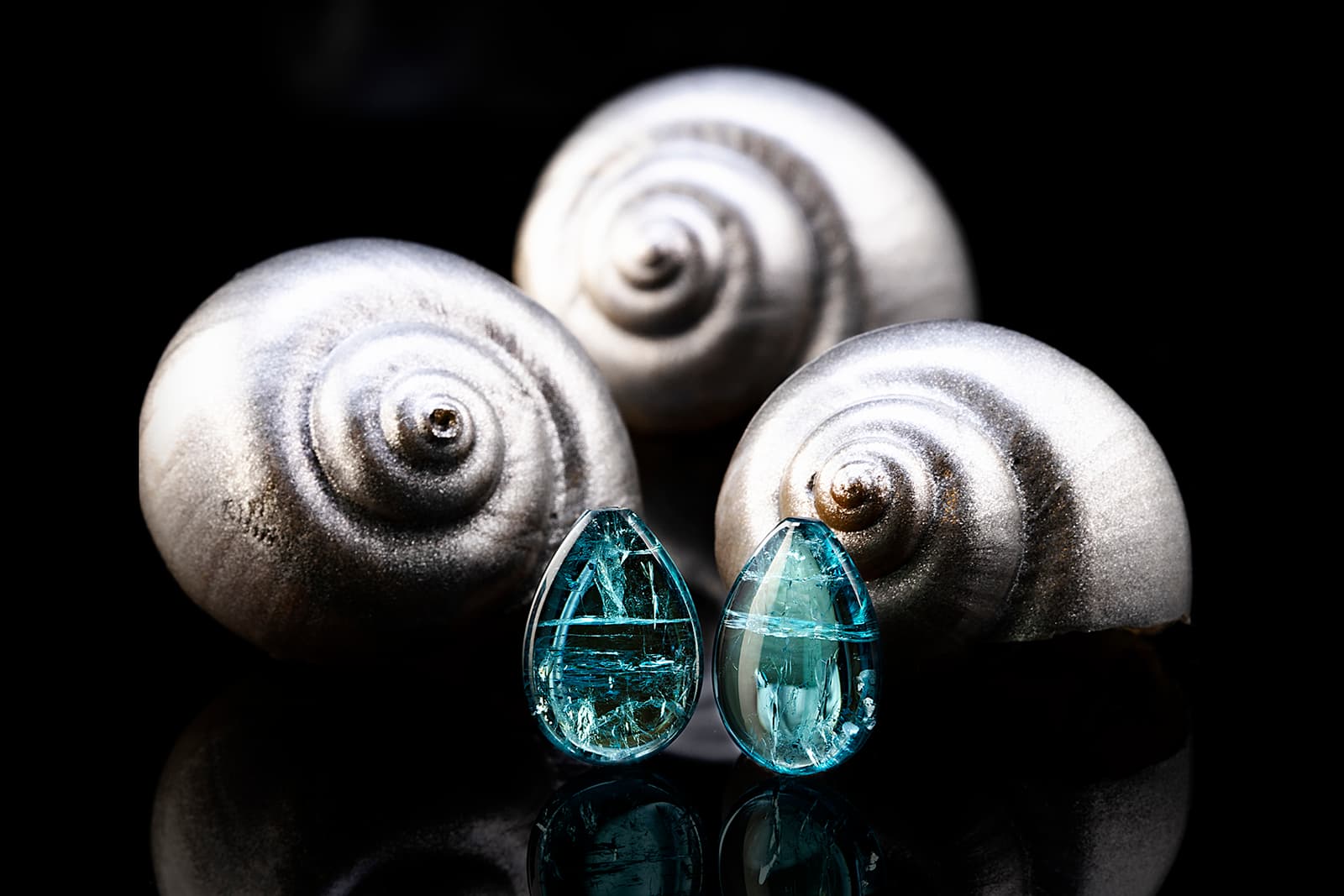  A pair of 12.42 carat tourmalines from Gebrüder Meelis