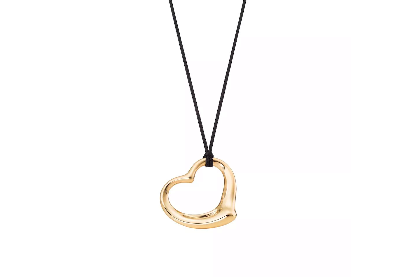 The recognisable Elsa Peretti Open Heart pendant for Tiffany & Co. 