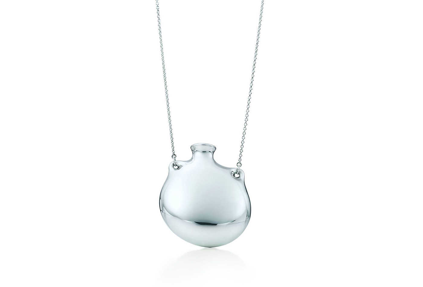  Elsa Peretti Bottle pendant in sterling silver for Tiffany & Co. 