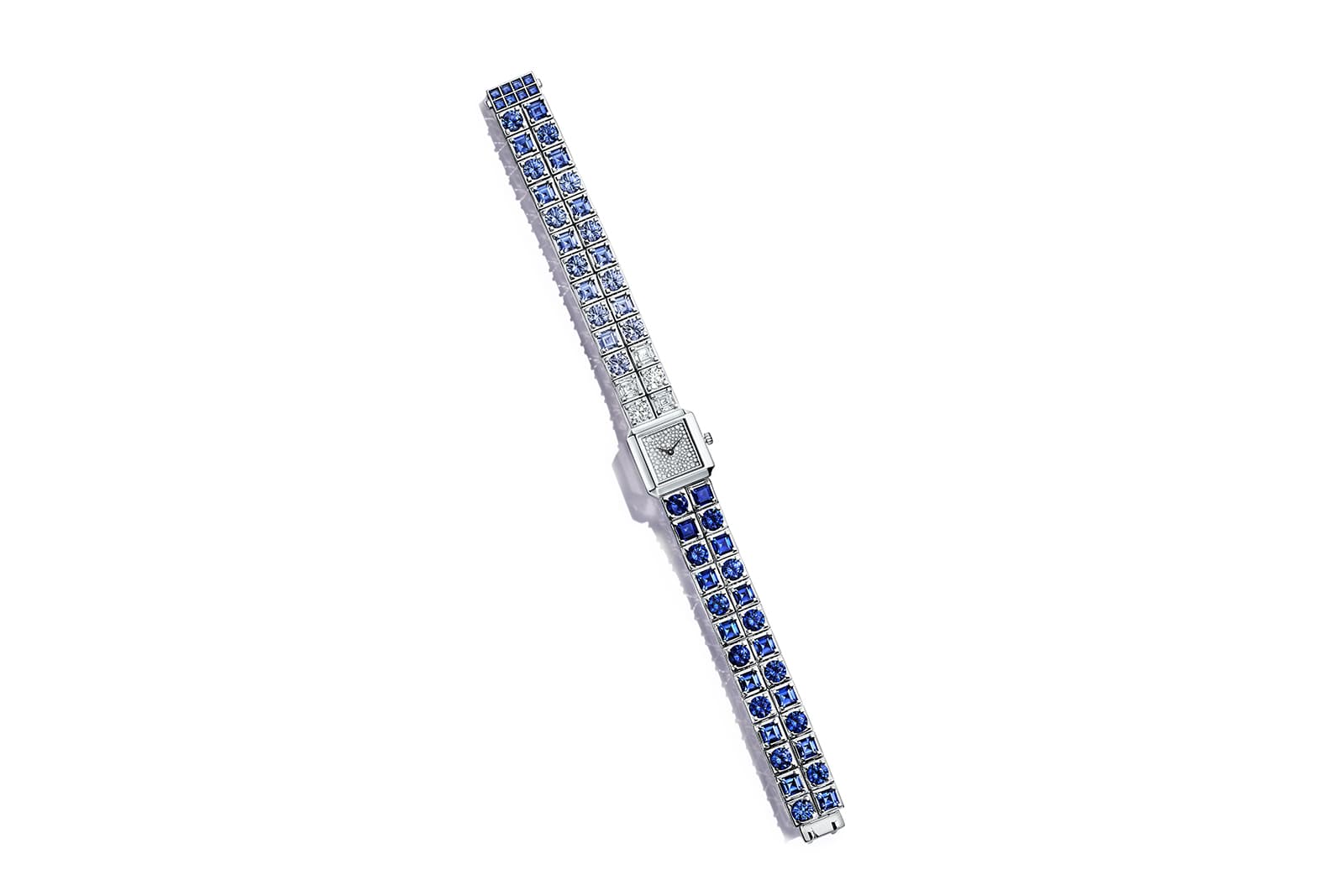  Tiffany & Co. sapphire and diamond watch from the Colors of Nature High Jewellery Collection