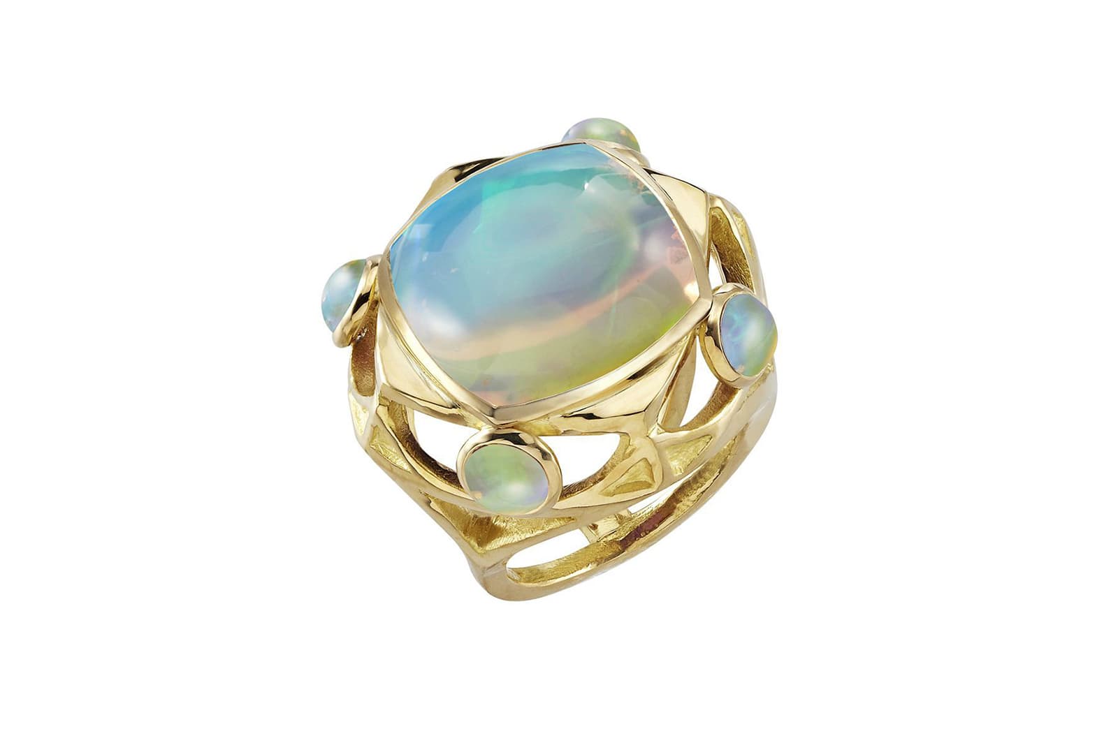  Hélène Courtaigne opal ring