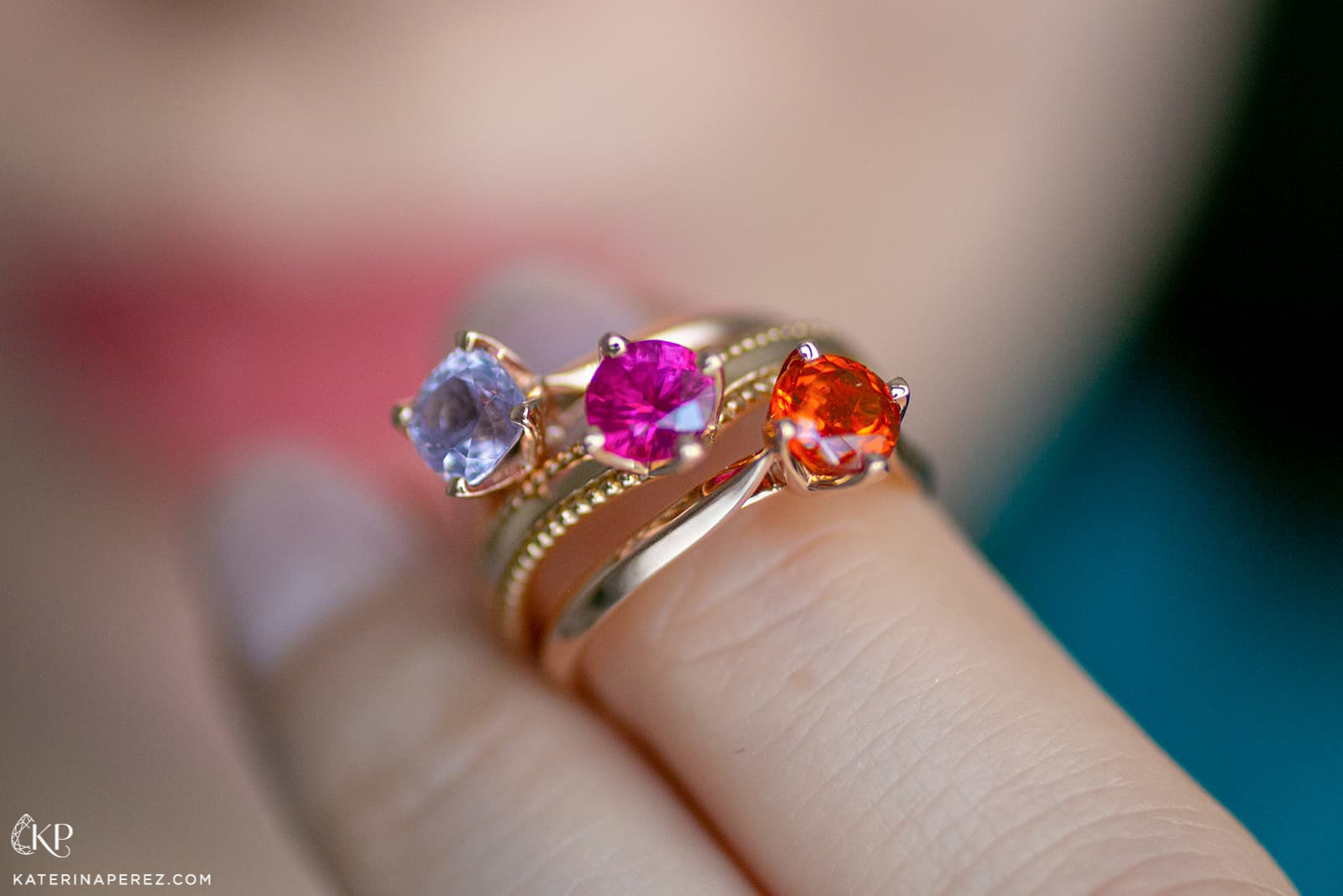  Maison Veyret Fil collection rings