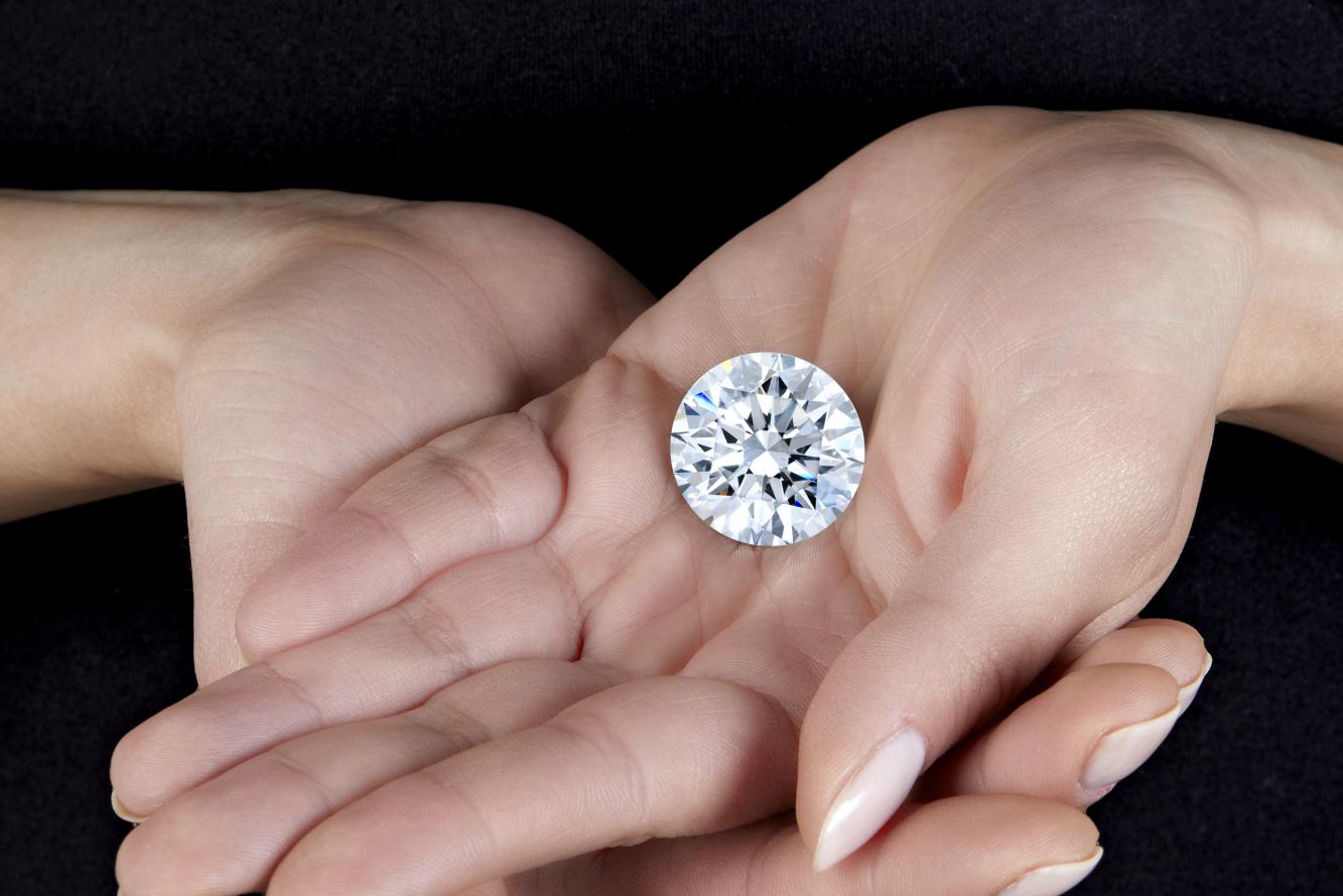 A D-colour flawless 41.50 carat diamond sold by Sotheby’s 