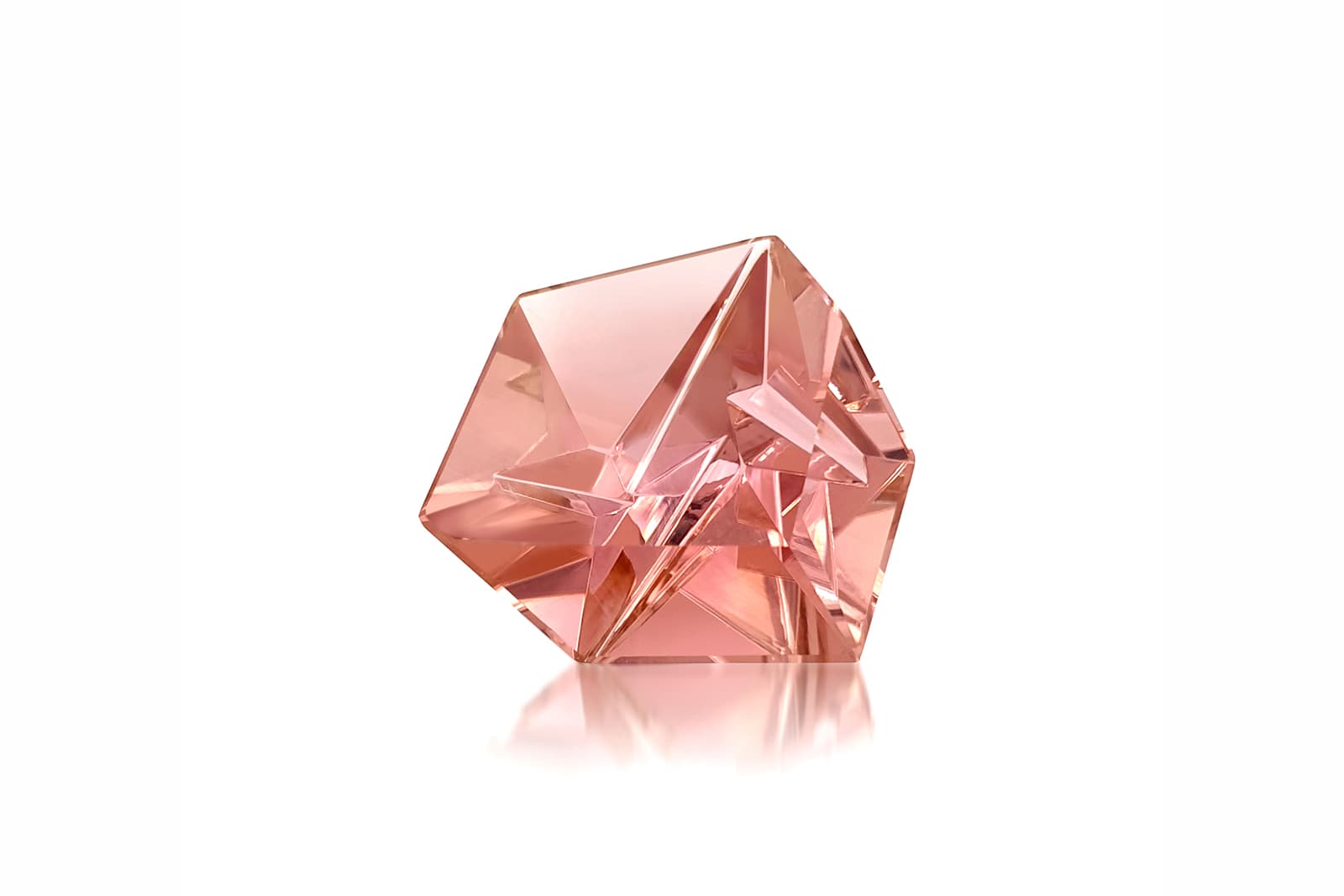  Pink tourmaline cut by Atelier Munsteiner 