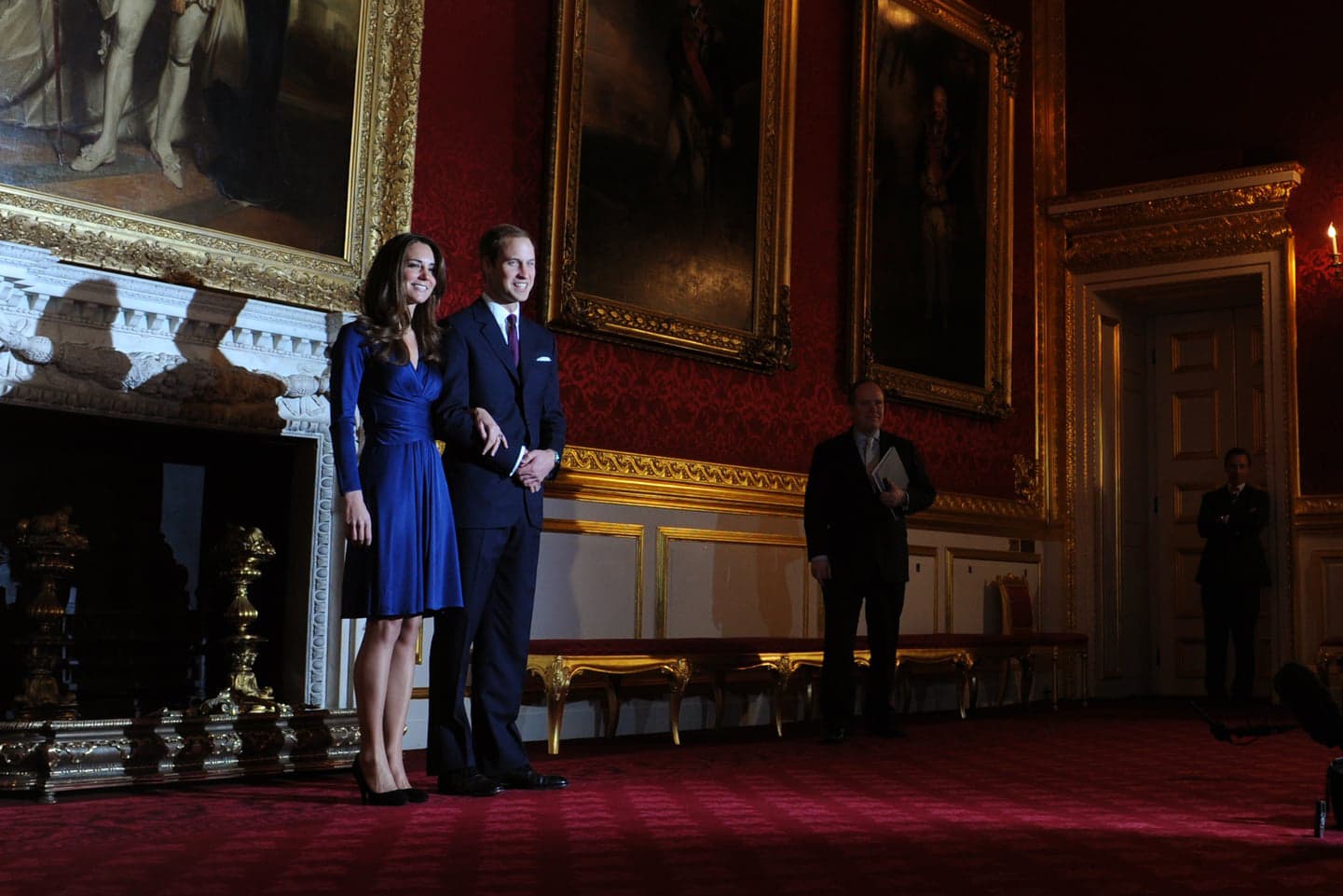  The Duke and Duchess of Cambridge on the announcement of their engagement
