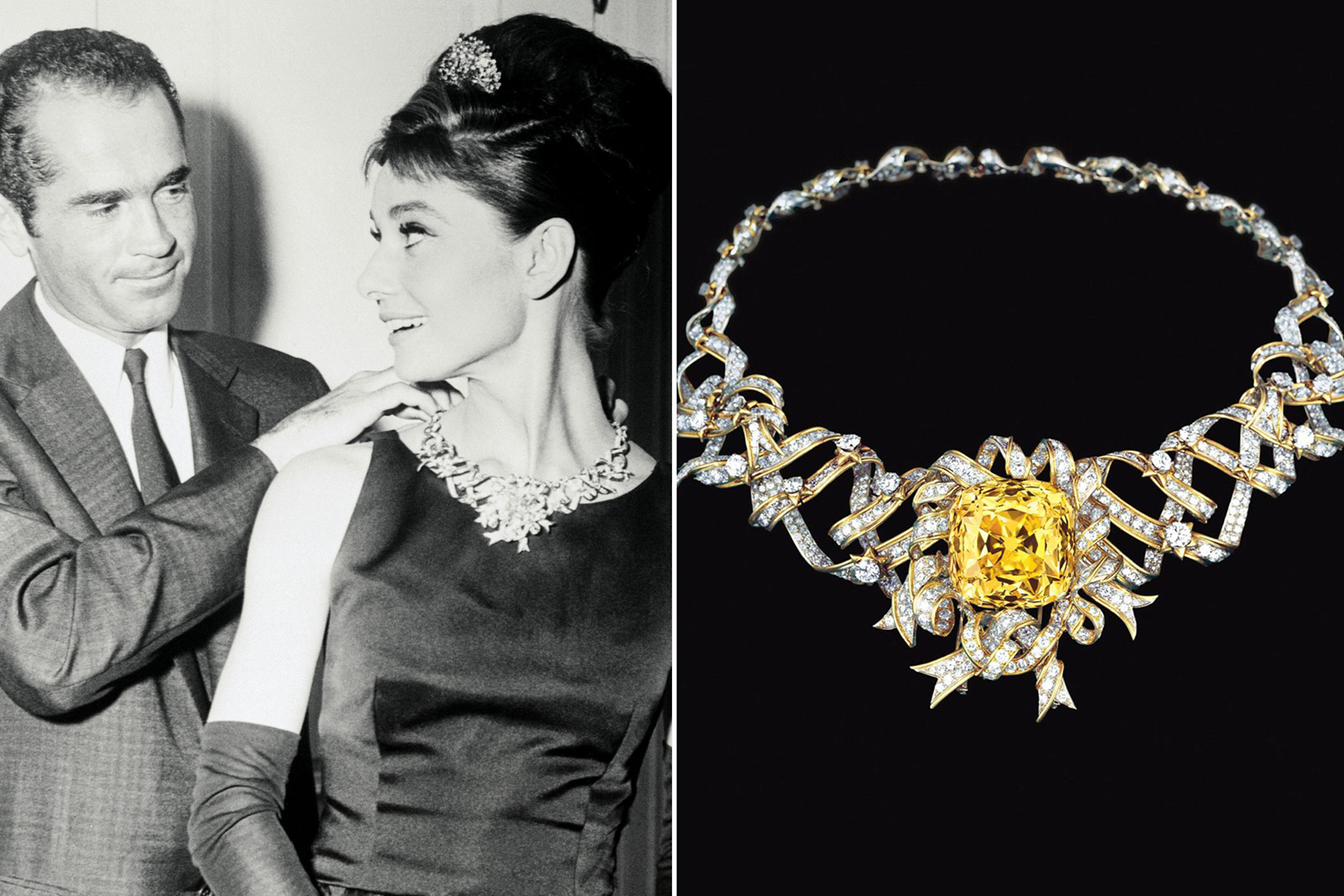  It should be noted that Audrey Hepburn once made an appearance wearing a necklace with this very same stone - albeit in a slightly different setting - as part of a campaign to promote the legendary film ‘Breakfast at Tiffany's’