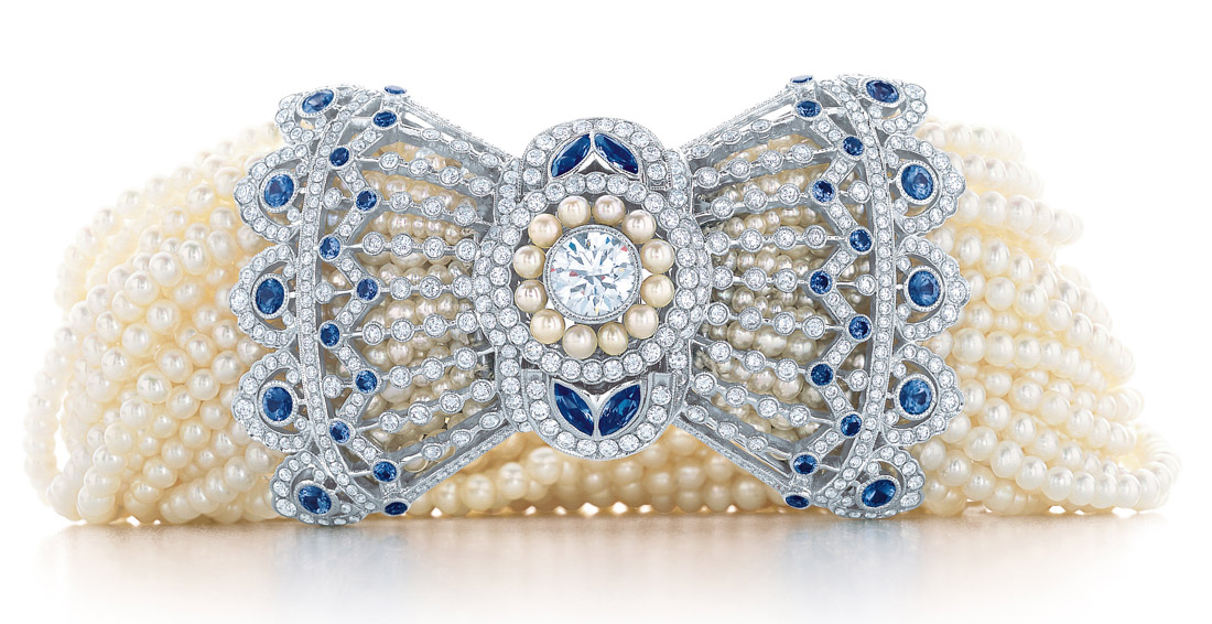 Tiffany-Blue-Book-20_2680 тиффани блу бук ювелирные украшения драгоценности браслет жемчуг