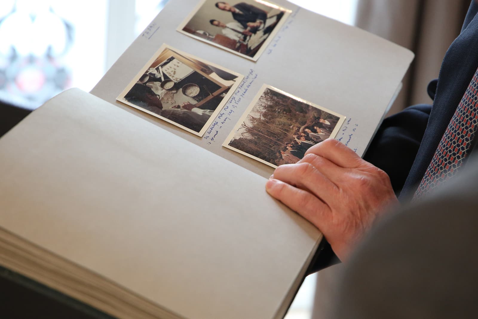  The original 'Around the World in 16 Days' photo album by Boodles chairman, Anthony Wainwright