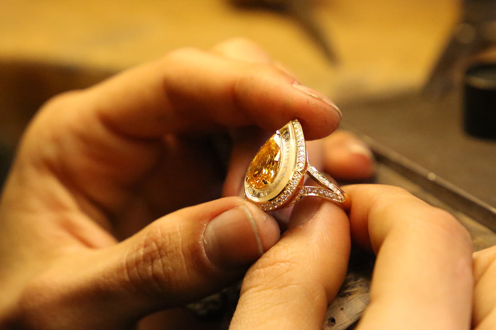  The Havana ring in Boodles’ ‘Around the World in 16 Days’ High Jewellery collection is inspired by the Cuban city’s tropical sun and bright facades 