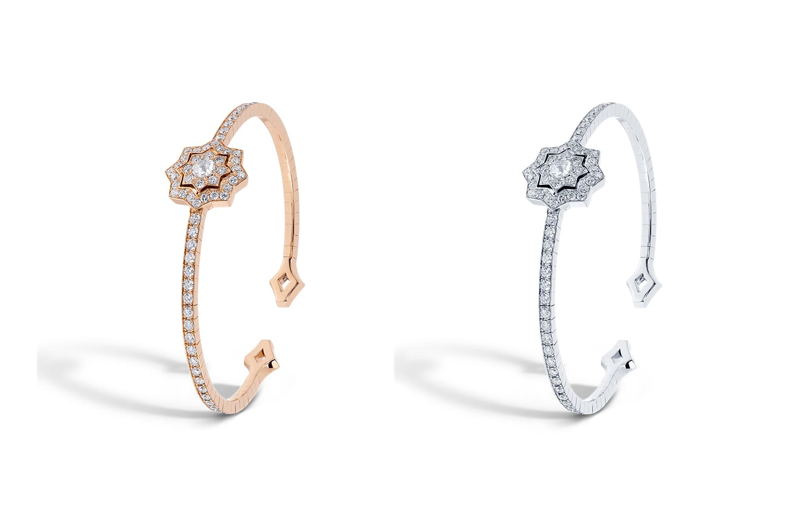  David Morris Astra collection bangles with diamonds 